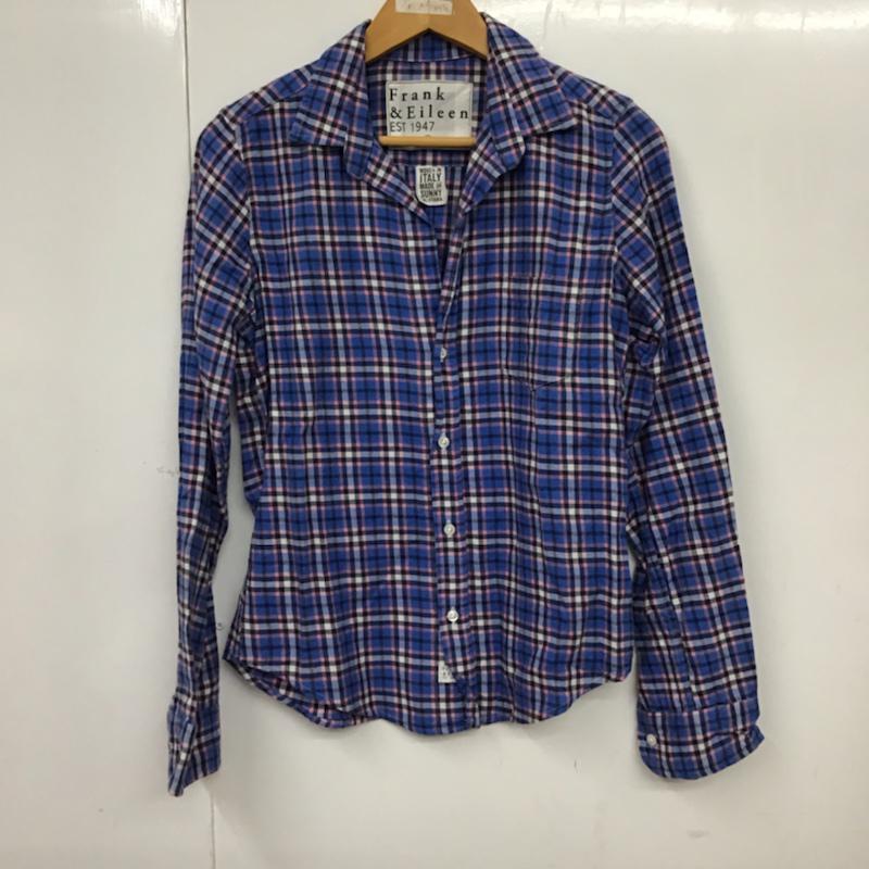 フランクアンドアイリーン Frank&Eileen シャツ、ブラウス 長袖 XS チェック マルチカラー / マルチカラー / メンズ USED 古着 中古 10073895