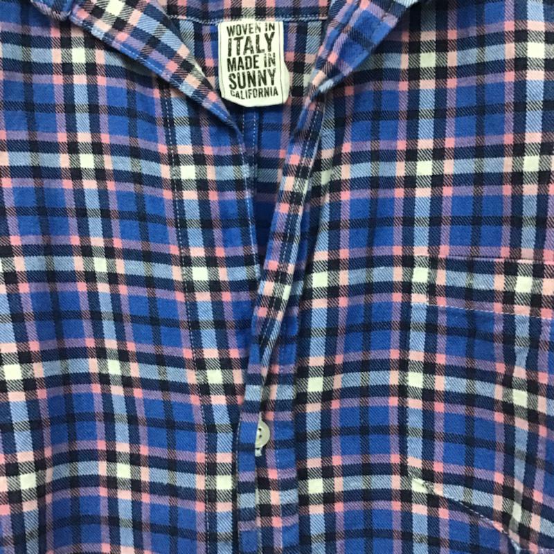 フランクアンドアイリーン Frank&Eileen シャツ、ブラウス 長袖 XS チェック マルチカラー / マルチカラー / メンズ USED 古着 中古 10073895