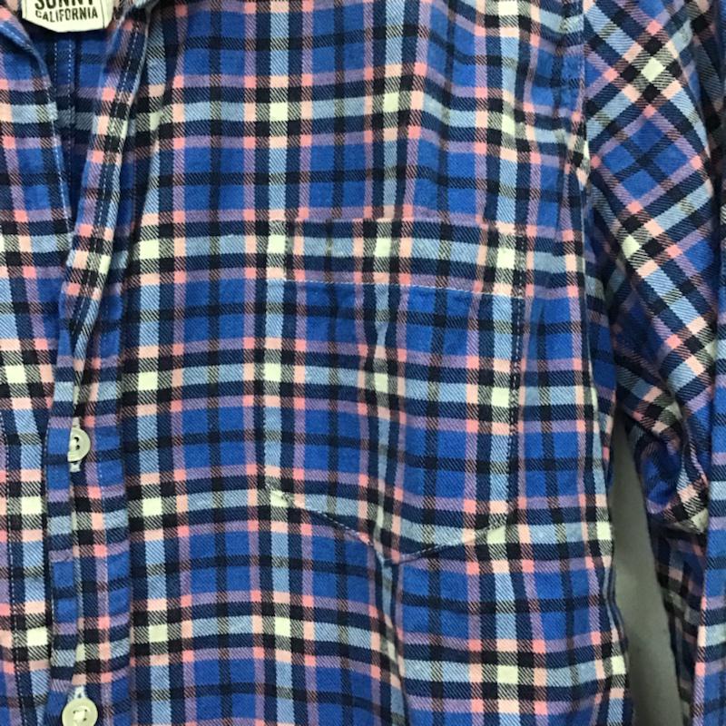 フランクアンドアイリーン Frank&Eileen シャツ、ブラウス 長袖 XS チェック マルチカラー / マルチカラー / メンズ USED 古着 中古 10073895