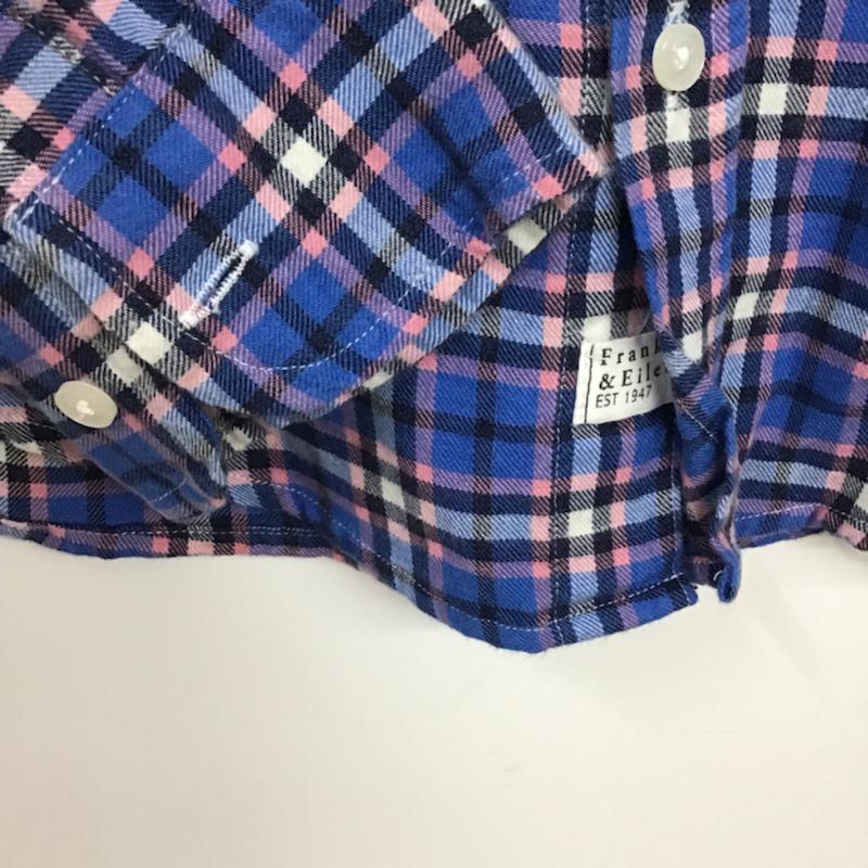 フランクアンドアイリーン Frank&Eileen シャツ、ブラウス 長袖 XS チェック マルチカラー / マルチカラー / メンズ USED 古着 中古 10073895