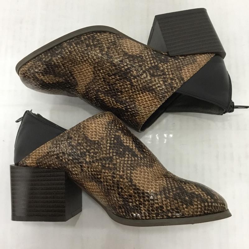 アズールバイマウジー AZUL BY MOUSSY シューズ シューズ S 無地 X ヘビ柄 マルチカラー / マルチカラー / レディース USED 古着 中古 10073924