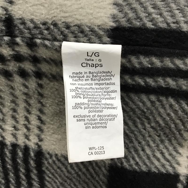チャップスラルフローレン CHAPSRALPHLAUREN ジャケット、上着 ジャケット、ブレザー L 無地 黒 / ブラック / メンズ USED 古着 中古 10074036