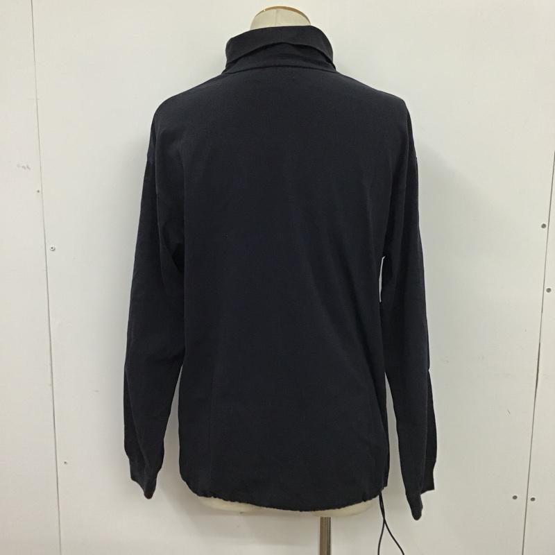 ロトル ROTOL Tシャツ 長袖 タートルネック ハイネック 2 無地 紺 / ネイビー / メンズ USED 古着 中古 10074085