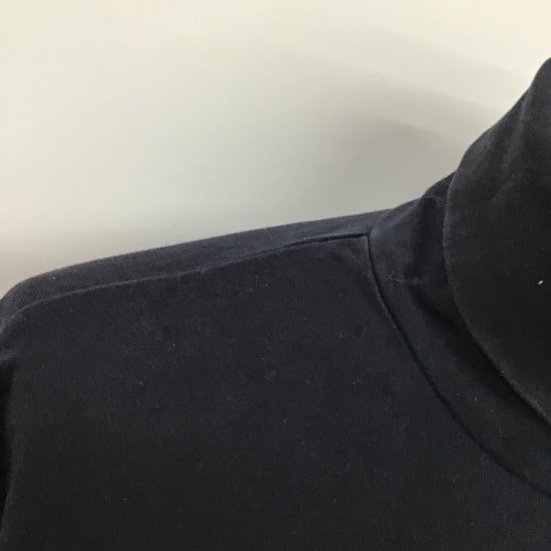 ロトル ROTOL Tシャツ 長袖 タートルネック ハイネック 2 無地 紺 / ネイビー / メンズ USED 古着 中古 10074085