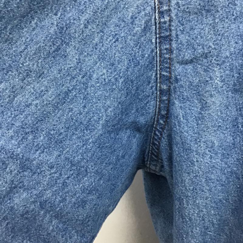 オールドパーク OLD PARK シャツ、ブラウス 長袖 デニムシャツ Wrangler XL 無地 インディゴ / インディゴ / メンズ USED 古着 中古 10074093