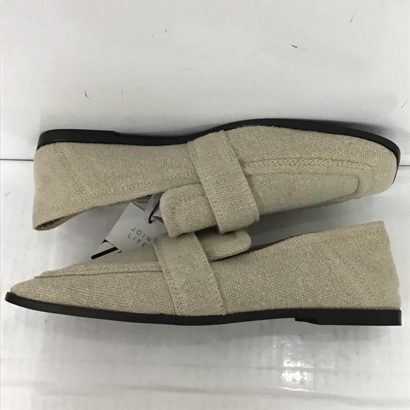 ザラ ZARA スリッポン スリッポン タグ付 US:10 無地 ベージュ / ベージュ / レディース USED 古着 中古 10074126