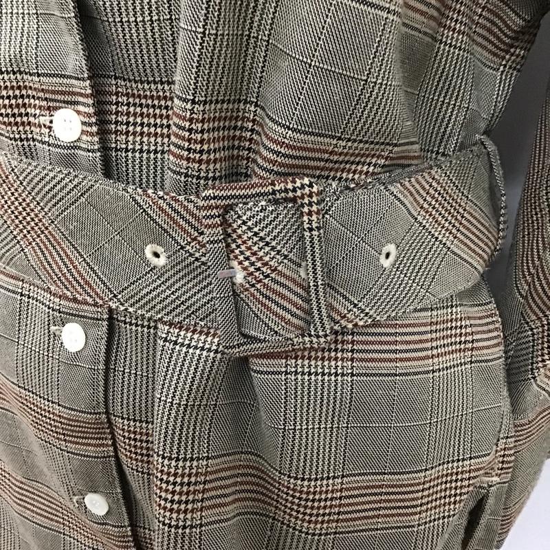 ムルーア MURUA シャツ、ブラウス 長袖 011840400601 ダブルバックル2wayチェックシャツ FREE チェック マルチカラー / マルチカラー / レディース USED 古着 中古 10074155