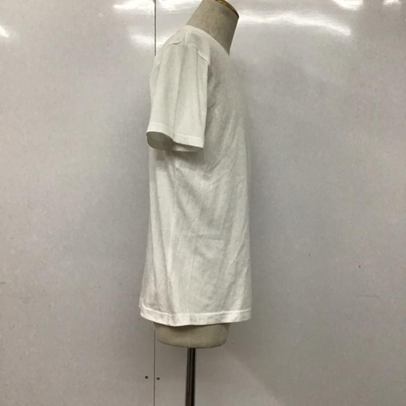 ディッキーズ Dickies Tシャツ 半袖 L ロゴ、文字 白 / ホワイト / メンズ USED 古着 中古 10074196