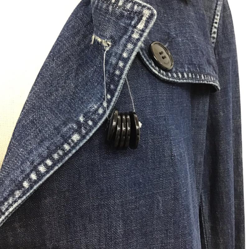 マウジー MOUSSY ジャケット、上着 ジャケット、ブレザー 1 無地 インディゴ / インディゴ / レディース USED 古着 中古 10074232