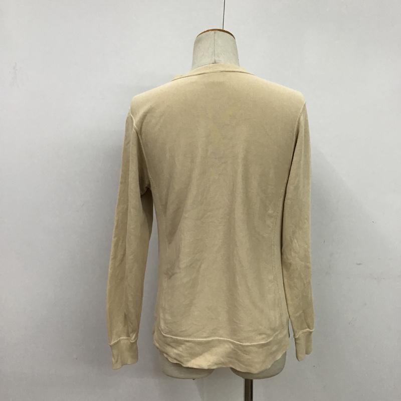 チャンピオン Campion トレーナー 長袖 M 無地 ベージュ / ベージュ / メンズ USED 古着 中古 10074278