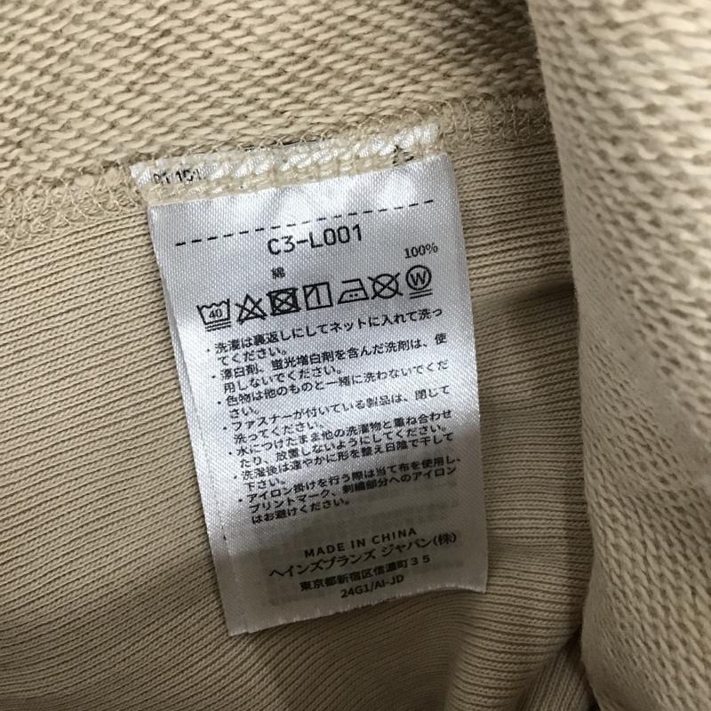 チャンピオン Campion トレーナー 長袖 M 無地 ベージュ / ベージュ / メンズ USED 古着 中古 10074278