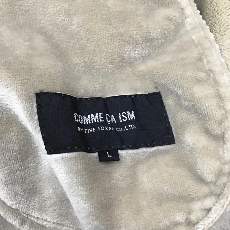 コムサイズム COMME CA ISM コート コート一般 L 無地 ベージュ / ベージュ / レディース USED 古着 中古 10074365