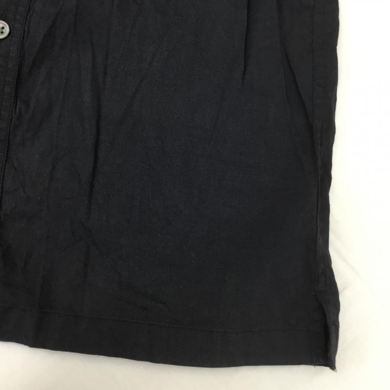 セオリー theory シャツ、ブラウス 長袖 XS 無地 黒 / ブラック / メンズ USED 古着 中古 10074374