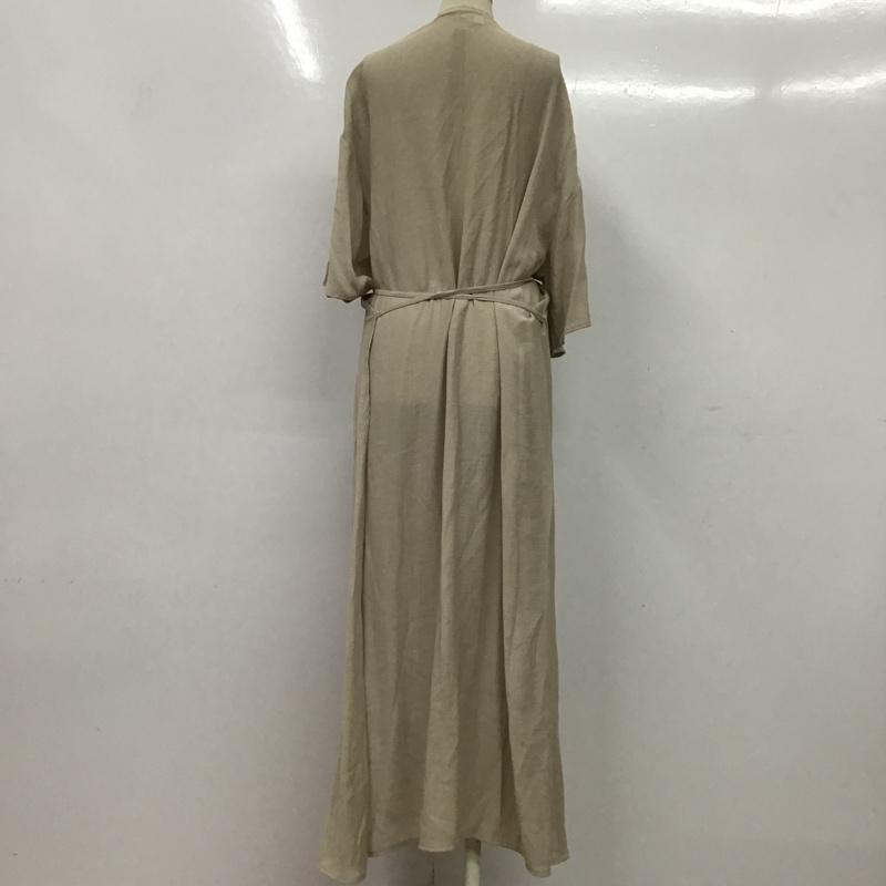 ニコアンド niko and... カーディガン 長袖 L 無地 ベージュ / ベージュ / レディース USED 古着 中古 10074407
