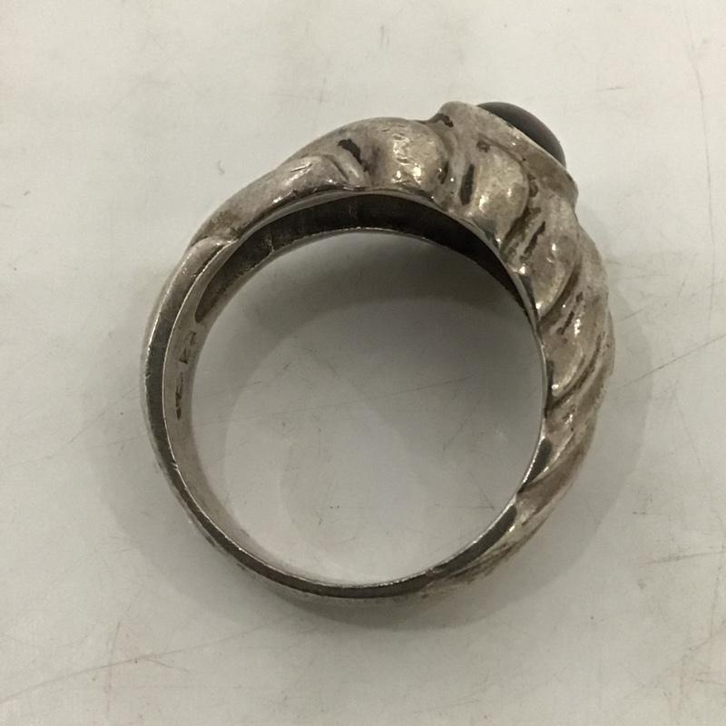 古着 USED アクセサリー 指輪 シルバー 12号 無地 銀 / シルバー / X 赤 / レッド / メンズ USED 古着 中古 10074422