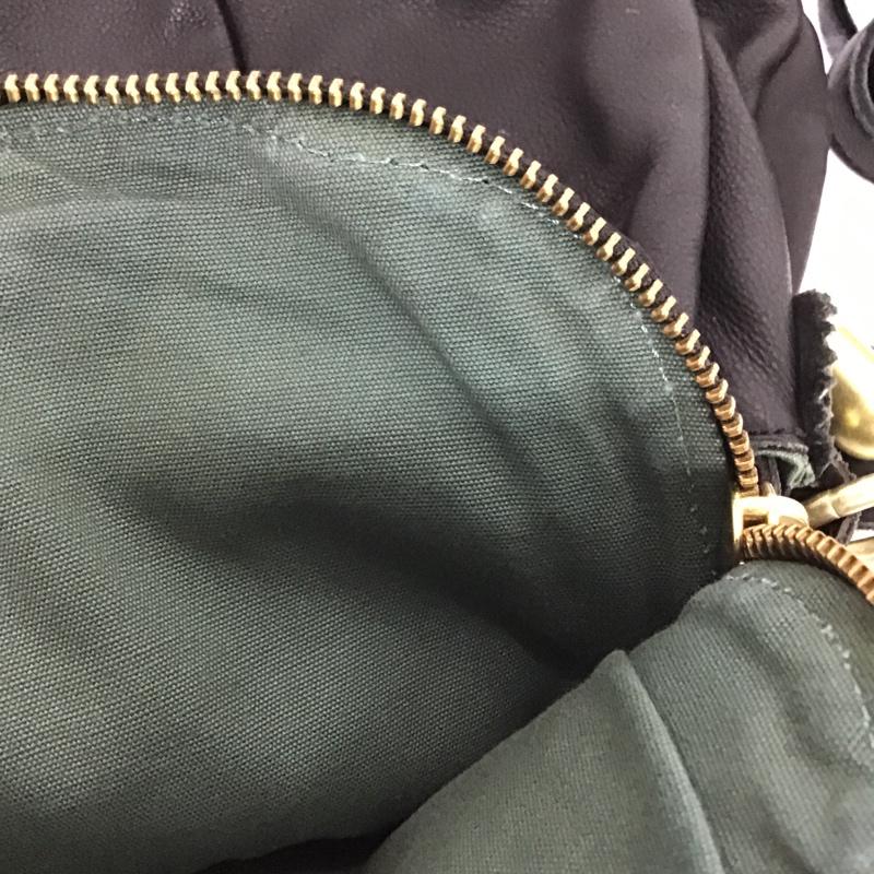 フリークスストア FREAK'S STORE ハンドバッグ ハンドバッグ ショルダー 2WAY フリンジ 無地 黒 / ブラック / X 金 / ゴールド / レディース USED 古着 中古 10074471