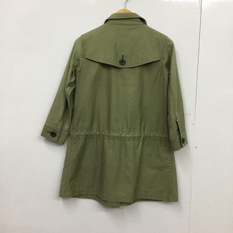 サイラス SILAS コート トレンチコート 11101503 S 無地 カーキ / カーキ / レディース USED 古着 中古 10074476