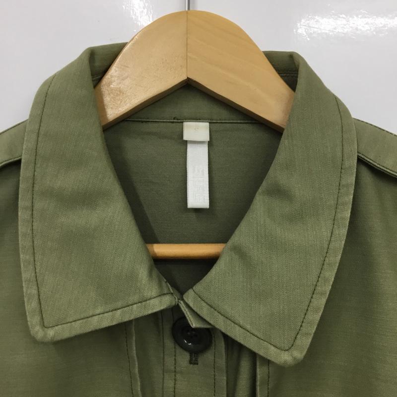 サイラス SILAS コート トレンチコート 11101503 S 無地 カーキ / カーキ / レディース USED 古着 中古 10074476
