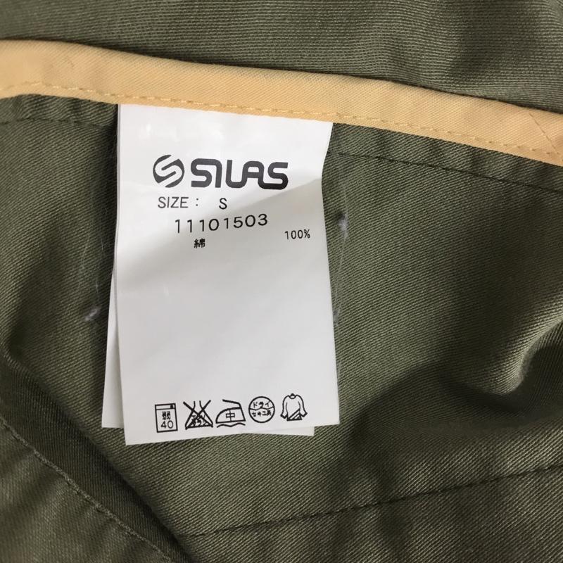 サイラス SILAS コート トレンチコート 11101503 S 無地 カーキ / カーキ / レディース USED 古着 中古 10074476