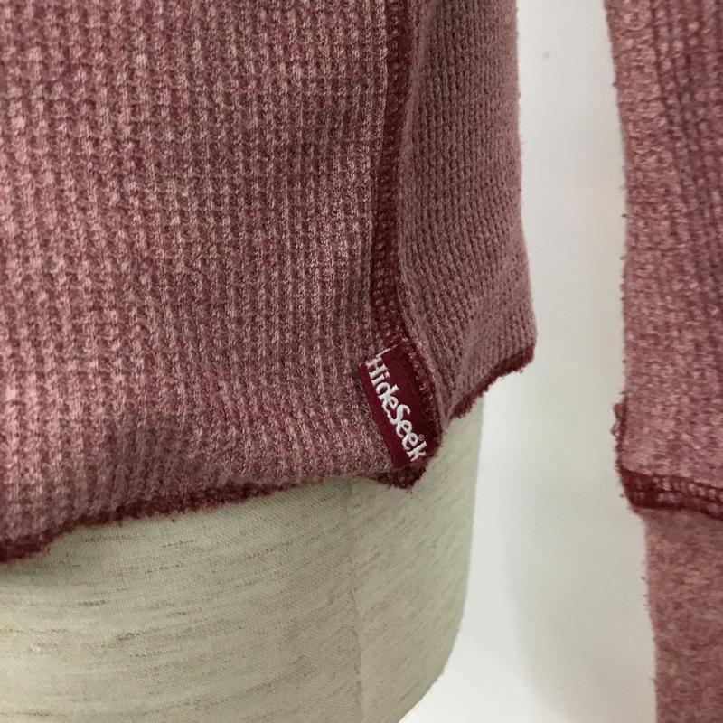 ハイドアンドシーク HIDE AND SEEK Tシャツ 長袖 M 無地 マルチカラー / マルチカラー / メンズ USED 古着 中古 10074489