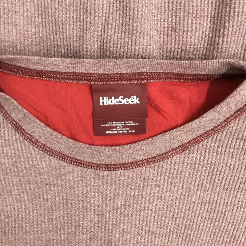 ハイドアンドシーク HIDE AND SEEK Tシャツ 長袖 M 無地 マルチカラー / マルチカラー / メンズ USED 古着 中古 10074489