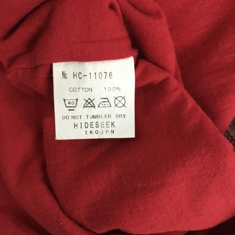 ハイドアンドシーク HIDE AND SEEK Tシャツ 長袖 M 無地 マルチカラー / マルチカラー / メンズ USED 古着 中古 10074489