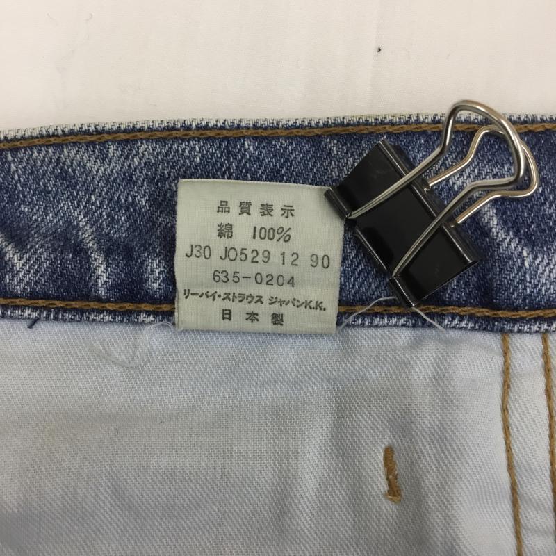 リーバイス Levi's パンツ デニム、ジーンズ 635 90年 90s 日本製 BIG-E 31インチ インディゴ / インディゴ / メンズ USED 古着 中古 10074507