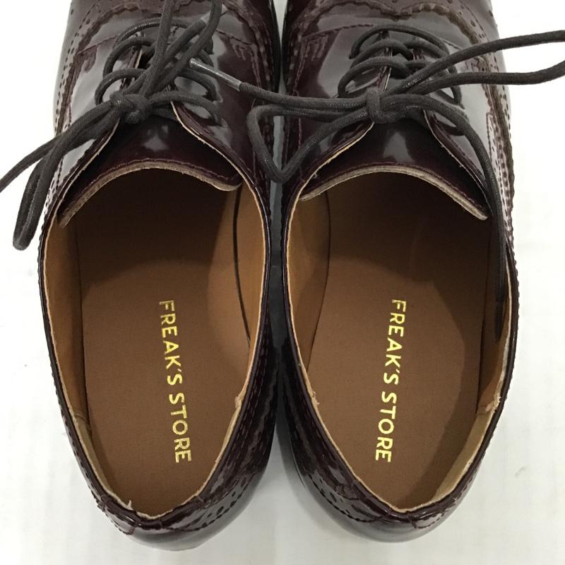 フリークスストア FREAK'S STORE ローファー ローファー 無地 えんじ / ワインレッド / レディース USED 古着 中古 10074530