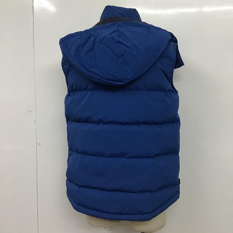 ラコステ LACOSTE ベスト ベスト ダウンベスト 48 無地 青 / ブルー / メンズ USED 古着 中古 10074544