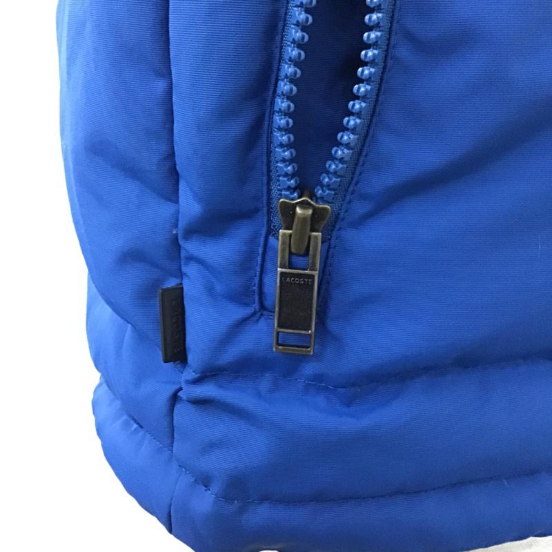 ラコステ LACOSTE ベスト ベスト ダウンベスト 48 無地 青 / ブルー / メンズ USED 古着 中古 10074544