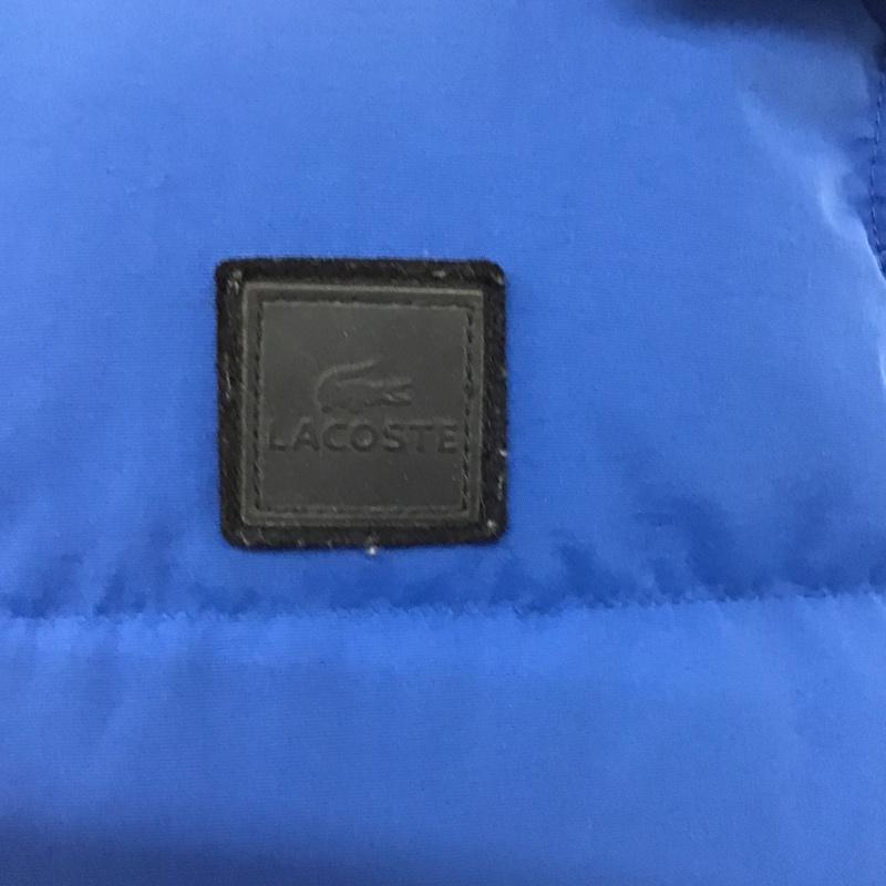 ラコステ LACOSTE ベスト ベスト ダウンベスト 48 無地 青 / ブルー / メンズ USED 古着 中古 10074544