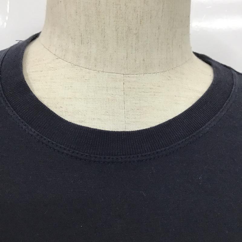 ディーゼル DIESEL Tシャツ 半袖 M プリント 紺 / ネイビー / メンズ USED 古着 中古 10074548