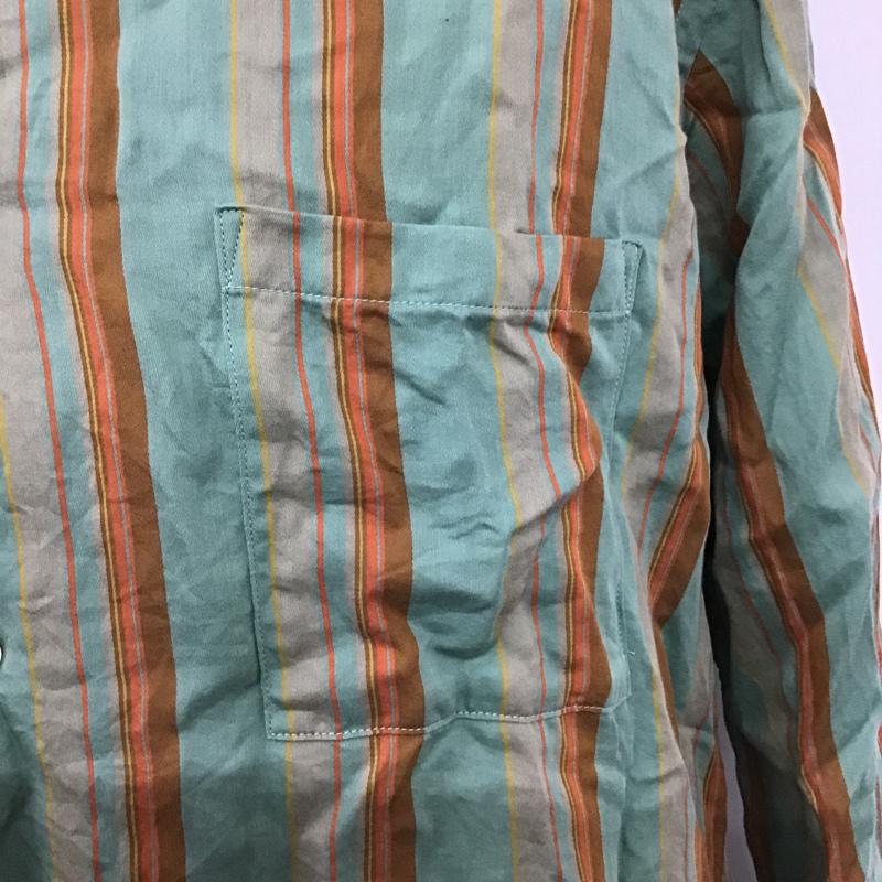 ジャーナルスタンダード JOURNAL STANDARD シャツ、ブラウス 長袖 M ストライプ マルチカラー / マルチカラー / メンズ USED 古着 中古 10074567