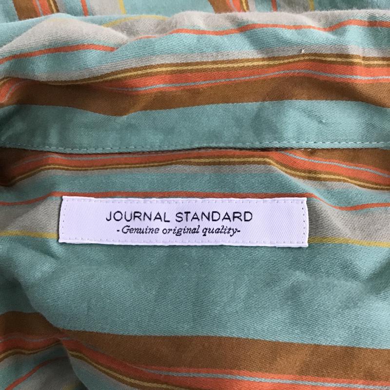 ジャーナルスタンダード JOURNAL STANDARD シャツ、ブラウス 長袖 M ストライプ マルチカラー / マルチカラー / メンズ USED 古着 中古 10074567