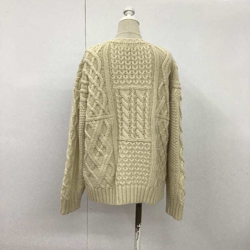 フリークスストア FREAK'S STORE ニット、セーター 長袖 FREE 無地 アイボリー / アイボリー / レディース USED 古着 中古 10074609