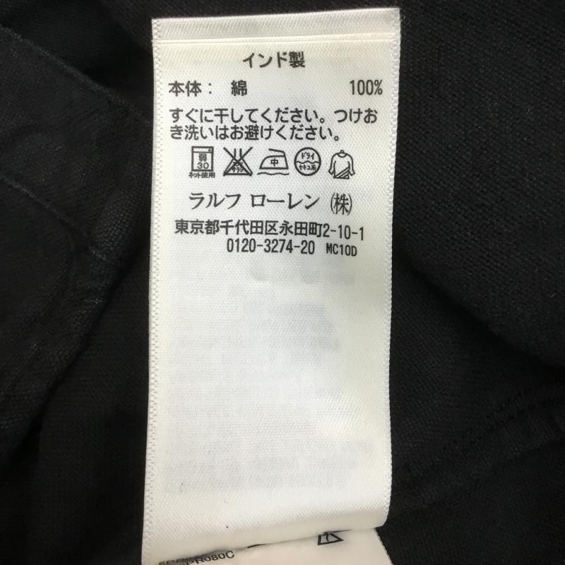 ダブルアールエル RRL シャツ、ブラウス 長袖 XS 無地 黒 / ブラック / メンズ USED 古着 中古 10074610