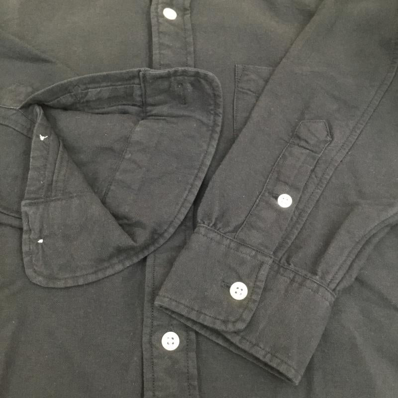 ダブルアールエル RRL シャツ、ブラウス 長袖 XS 無地 黒 / ブラック / メンズ USED 古着 中古 10074610