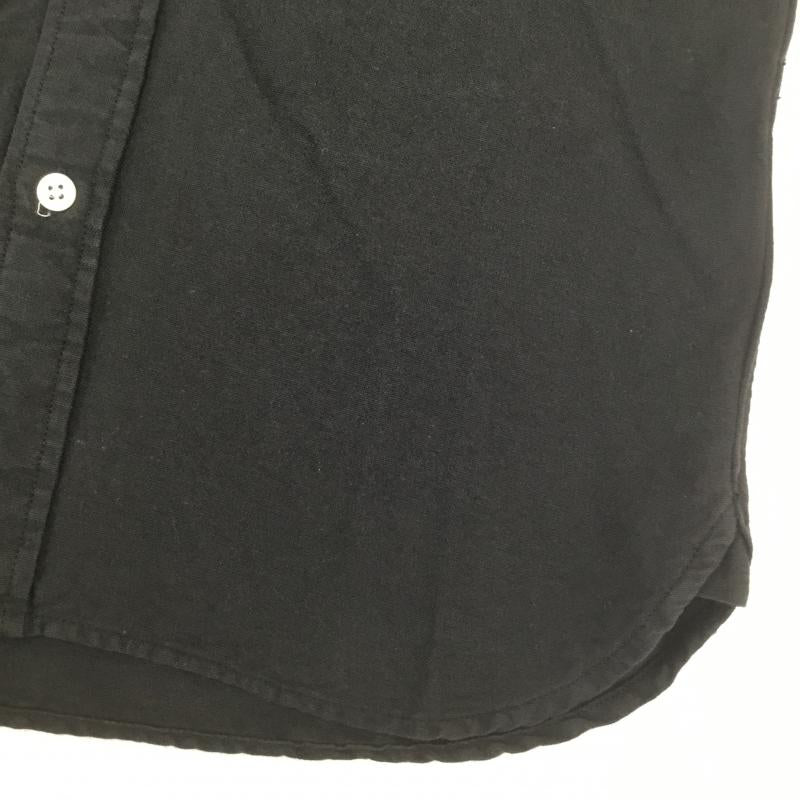 ダブルアールエル RRL シャツ、ブラウス 長袖 XS 無地 黒 / ブラック / メンズ USED 古着 中古 10074610