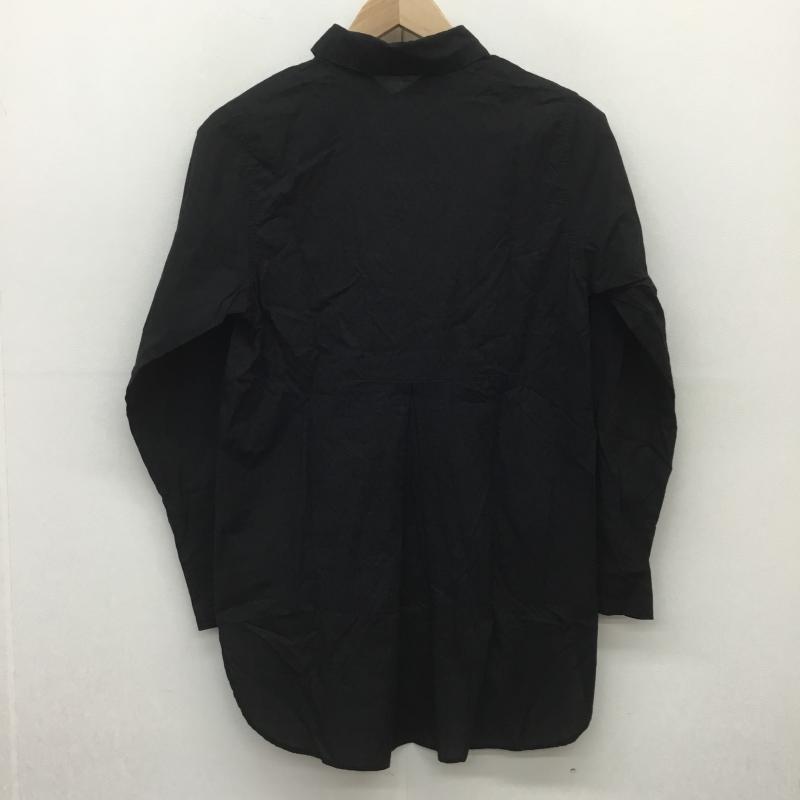 ネストローブ nest Robe シャツ、ブラウス 長袖 無地 黒 / ブラック / レディース USED 古着 中古 10074624