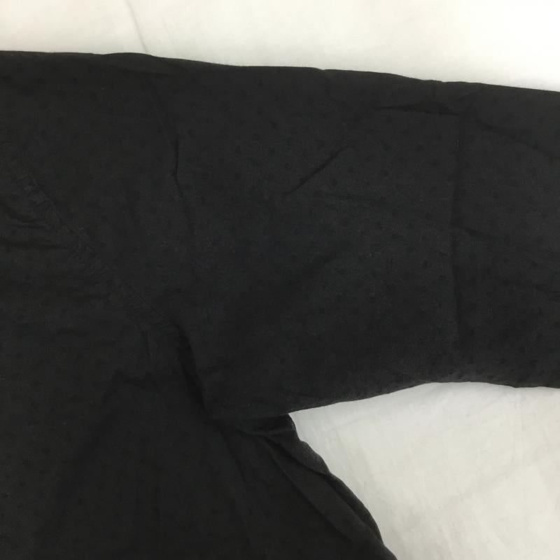 ネストローブ nest Robe シャツ、ブラウス 長袖 無地 黒 / ブラック / レディース USED 古着 中古 10074624