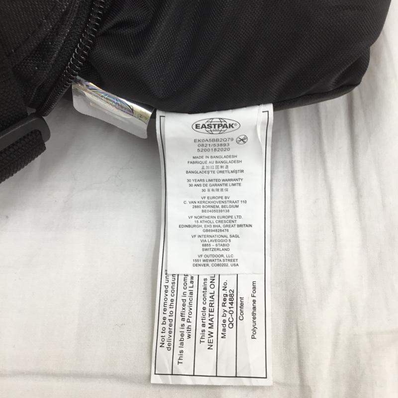 プレジャー PLEASURES ショルダーバッグ ショルダーバッグ EASTPAK 転写プリント コラボ タグ付 FREE 総柄 黒 / ブラック / メンズ USED 古着 中古 10074671