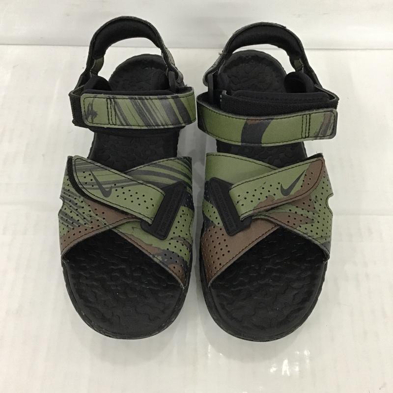 ナイキ NIKE サンダル サンダル ACG CZ3776 001 AIR DESCHUTZ Mt. Fuji 25cm 25.0cm カモフラージュ柄・迷彩 黒 / ブラック / X 茶 / ブラウン / X カーキ / カーキ / メンズ USED 古着 中古 10074692