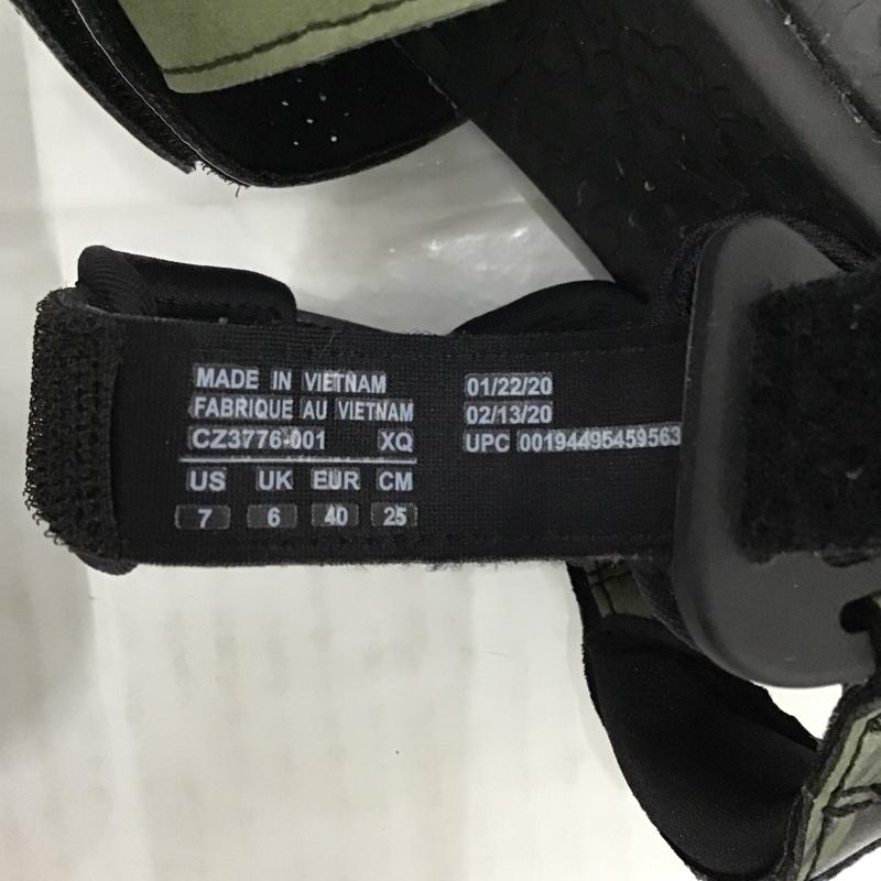 ナイキ NIKE サンダル サンダル ACG CZ3776 001 AIR DESCHUTZ Mt. Fuji 25cm 25.0cm カモフラージュ柄・迷彩 黒 / ブラック / X 茶 / ブラウン / X カーキ / カーキ / メンズ USED 古着 中古 10074692