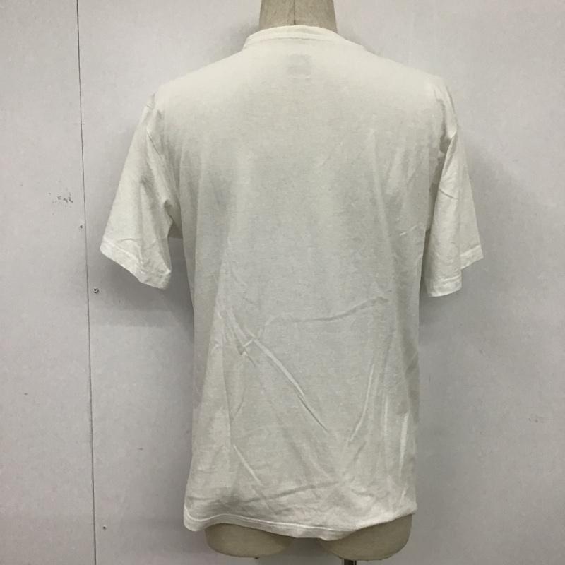 アディダス adidas Tシャツ 半袖 L プリント 白 / ホワイト / メンズ USED 古着 中古 10074707