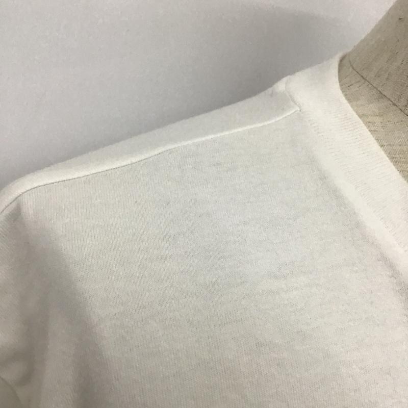 アディダス adidas Tシャツ 半袖 L プリント 白 / ホワイト / メンズ USED 古着 中古 10074707