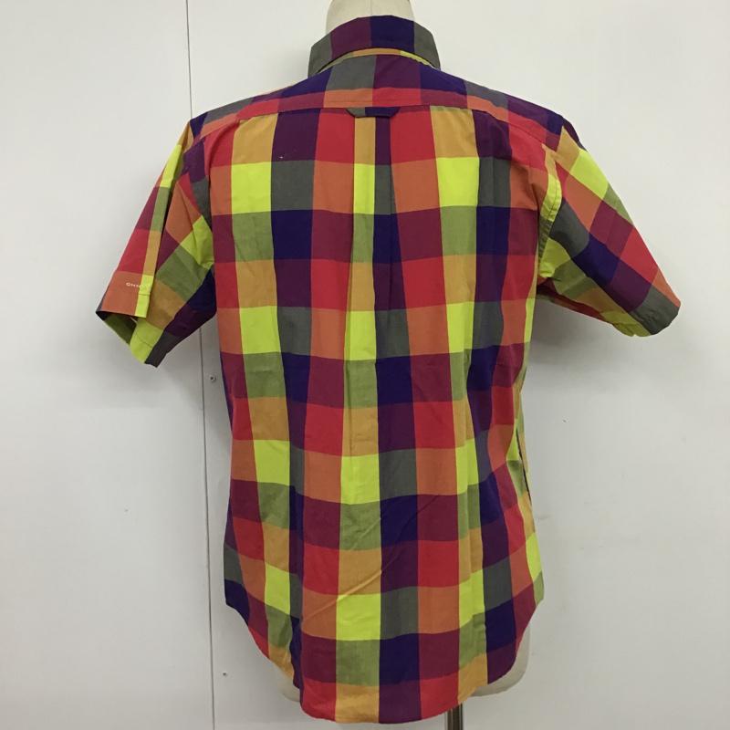 コロンビア Columbia シャツ、ブラウス 半袖 チェックシャツ M チェック マルチカラー / マルチカラー / メンズ USED 古着 中古 10074712