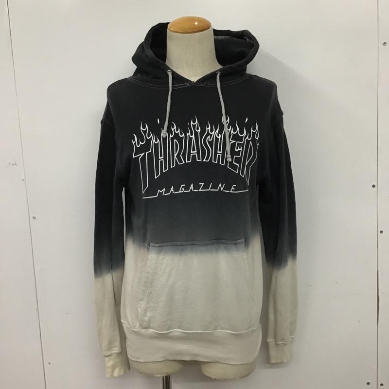 スラッシャー THRASHER パーカー 長袖 S ロゴ、文字 X プリント マルチカラー / マルチカラー / メンズ USED 古着 中古 10074721