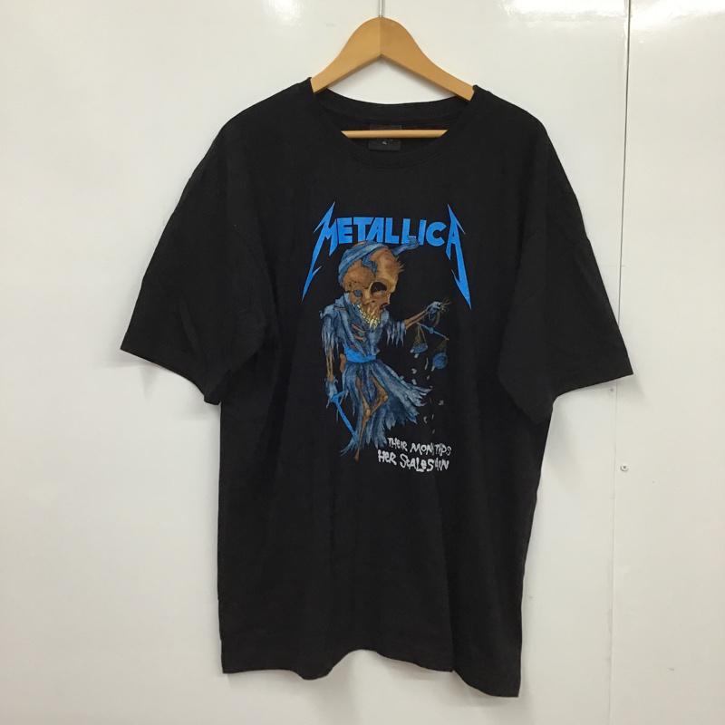 古着 USED Tシャツ 半袖 METALLICA プリントT XL プリント 黒 / ブラック / メンズ USED 古着 中古 10074859