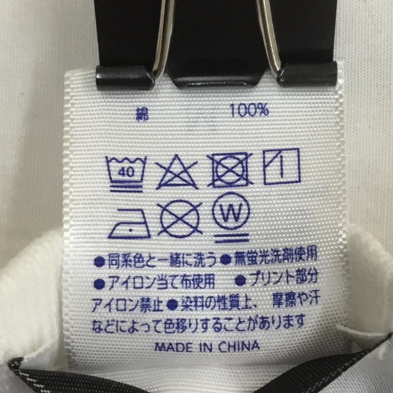 ノーパンティーズ NO PANTIES トレーナー 長袖 M プリント 白 / ホワイト / メンズ USED 古着 中古 10074893