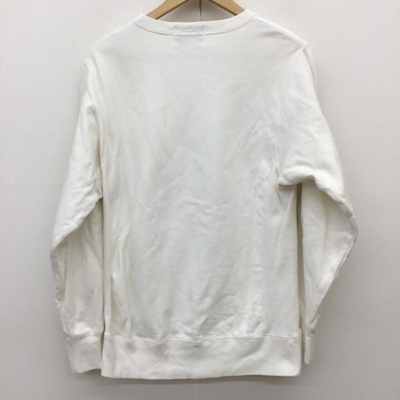 ノーパンティーズ NO PANTIES トレーナー 長袖 M プリント 白 / ホワイト / メンズ USED 古着 中古 10074893